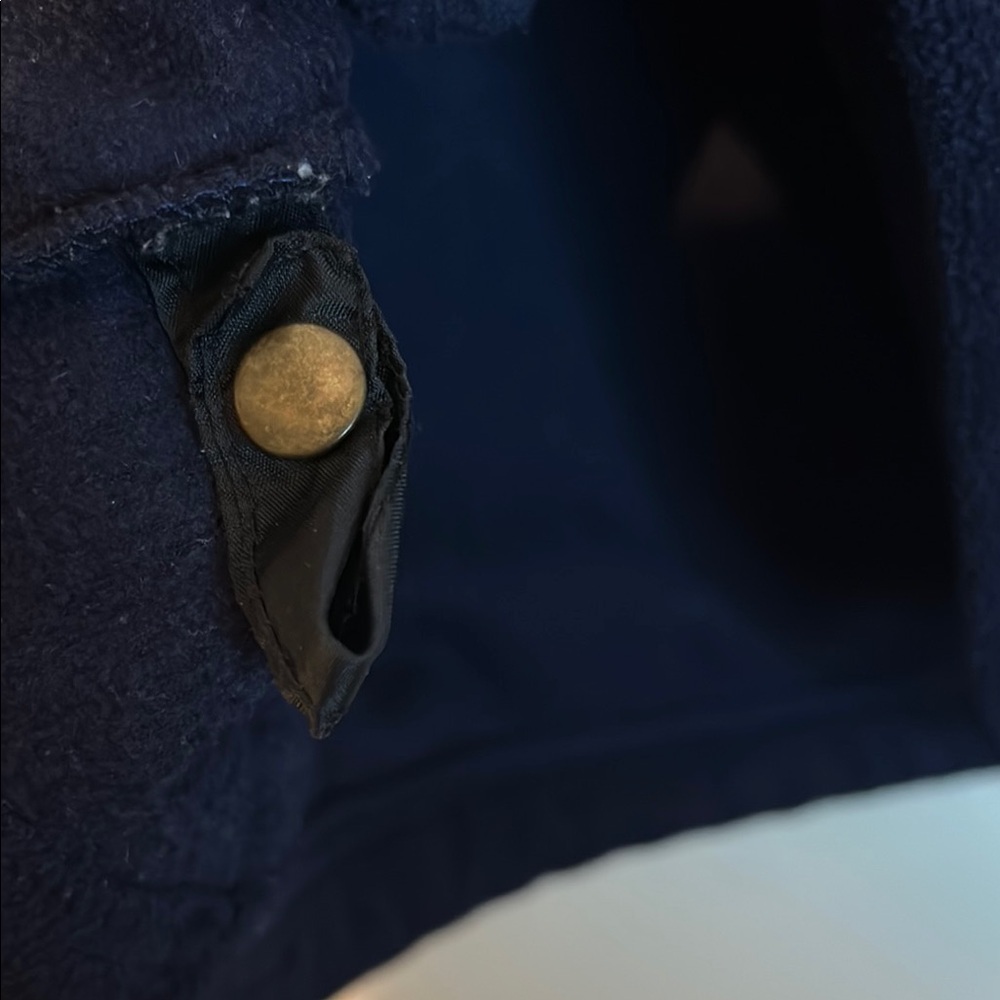 Navy Blue Hoodie with Logo - Picture 7 of 8